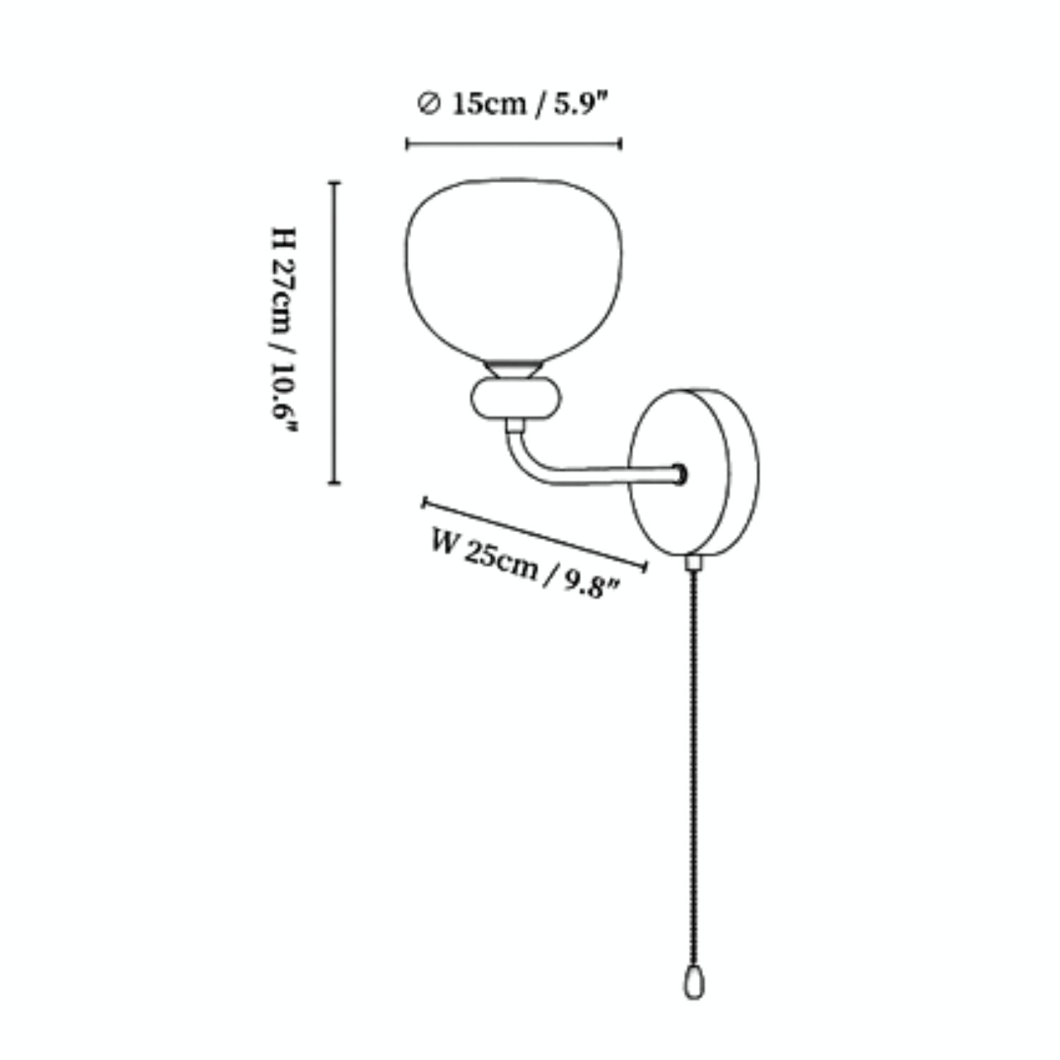 Locelle Wandlamp