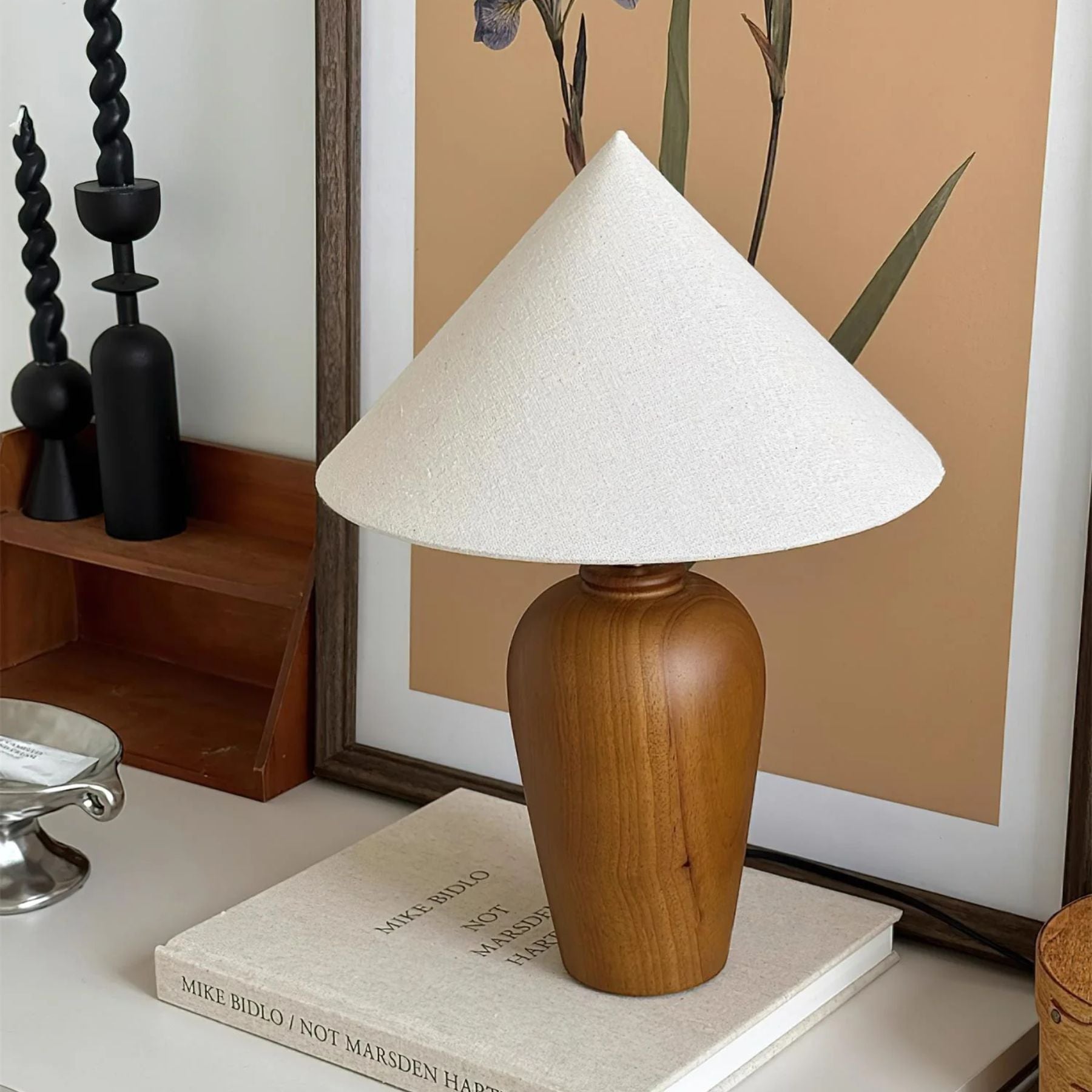 Brevo Houten Tafellamp