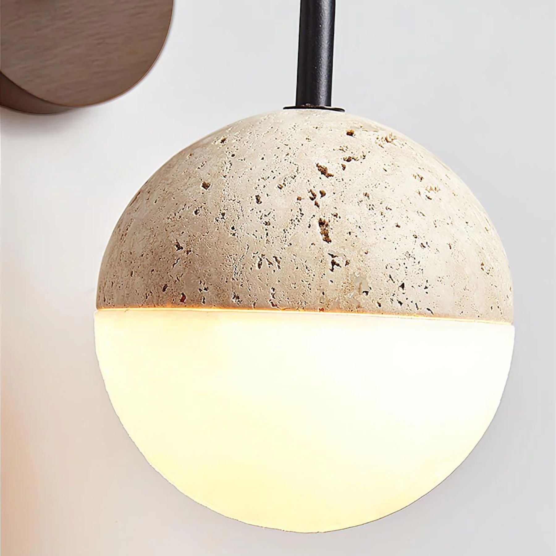 Boilin Natuursteen Wandlamp