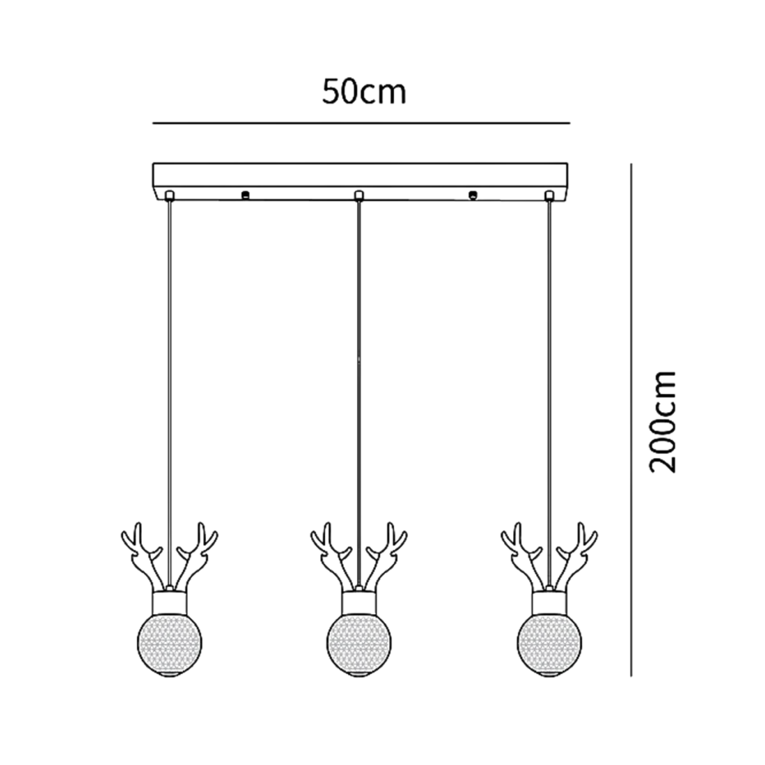 Gewei Hanglamp