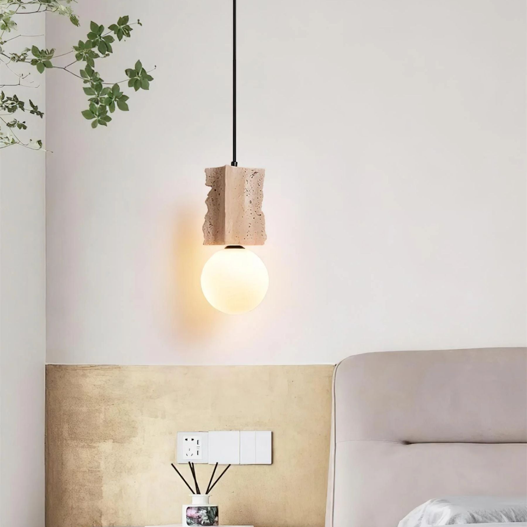 Gebroken Steenontwerp Hanglamp