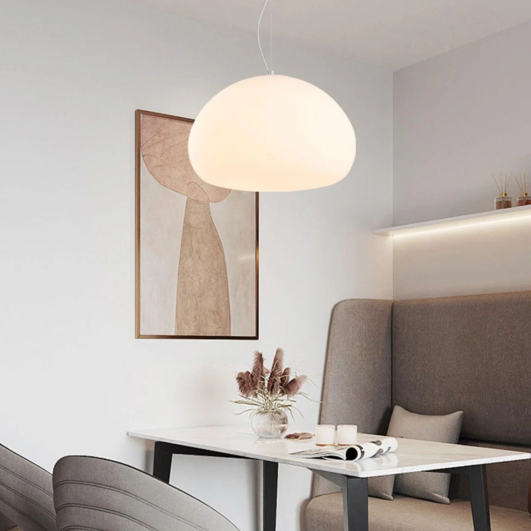 Bunsteal Japandi Stijl Hanglamp