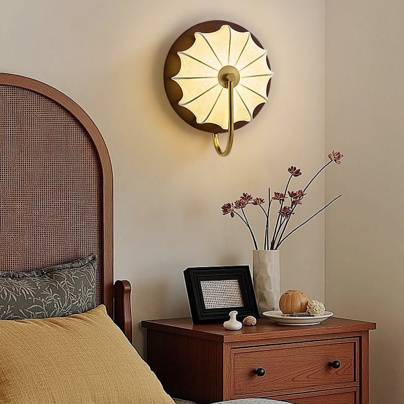 Esciro Gelaagde Natuursteen Wandlamp