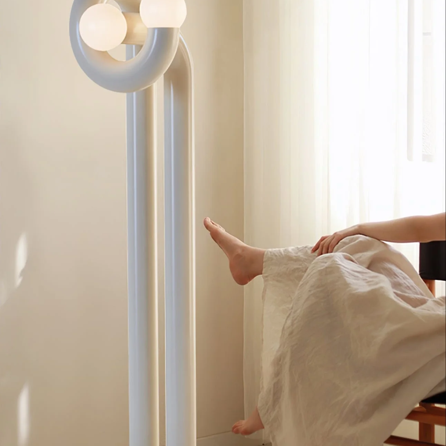 Lopuma Twist Vloerlamp