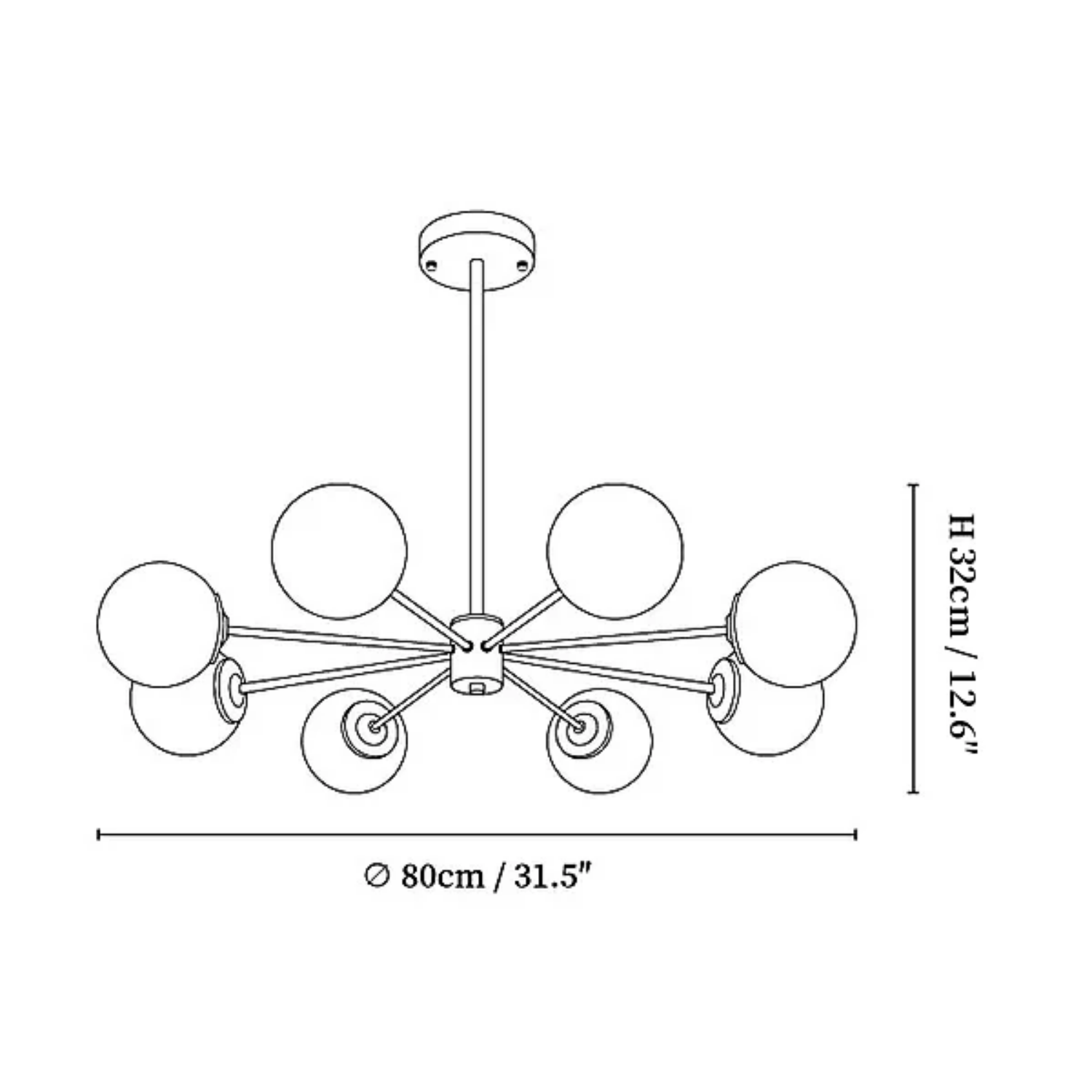 Jimesco Plafondlamp