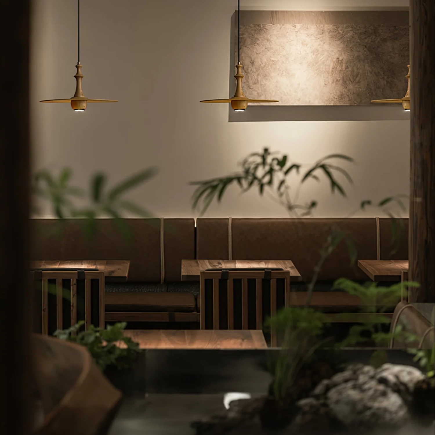 Spindu Houten Hanglamp