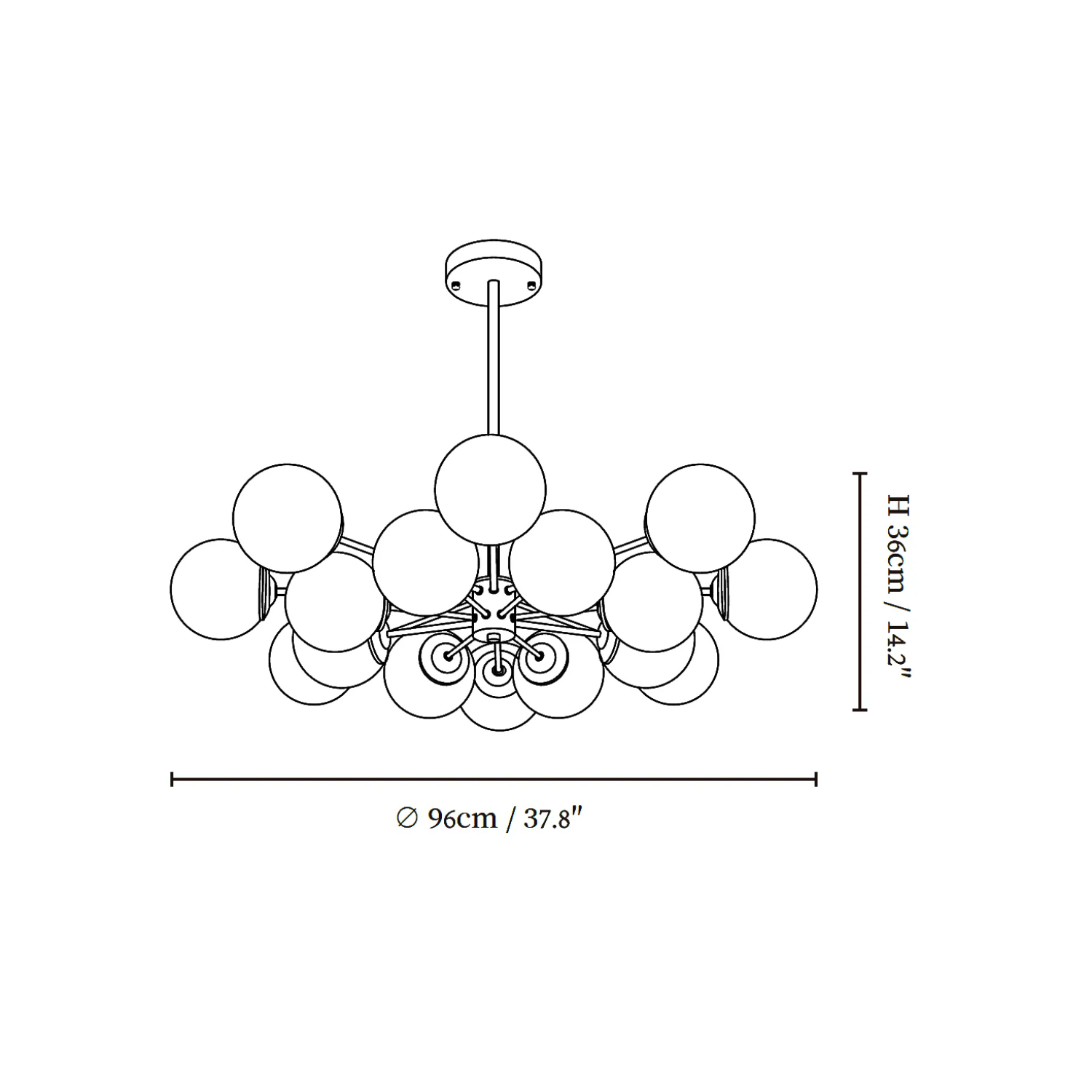 Jimesco Plafondlamp