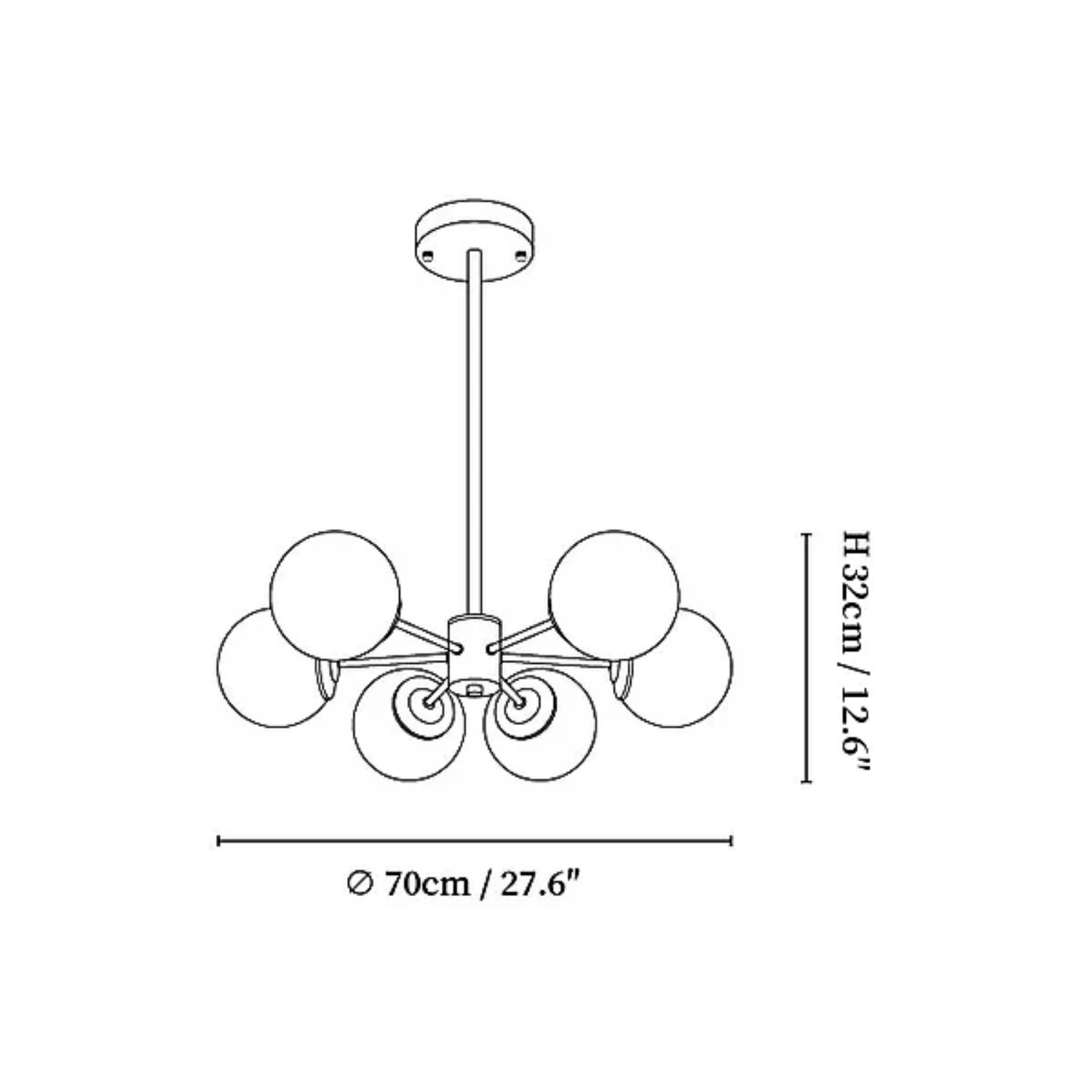 Elensyo Plafondlamp