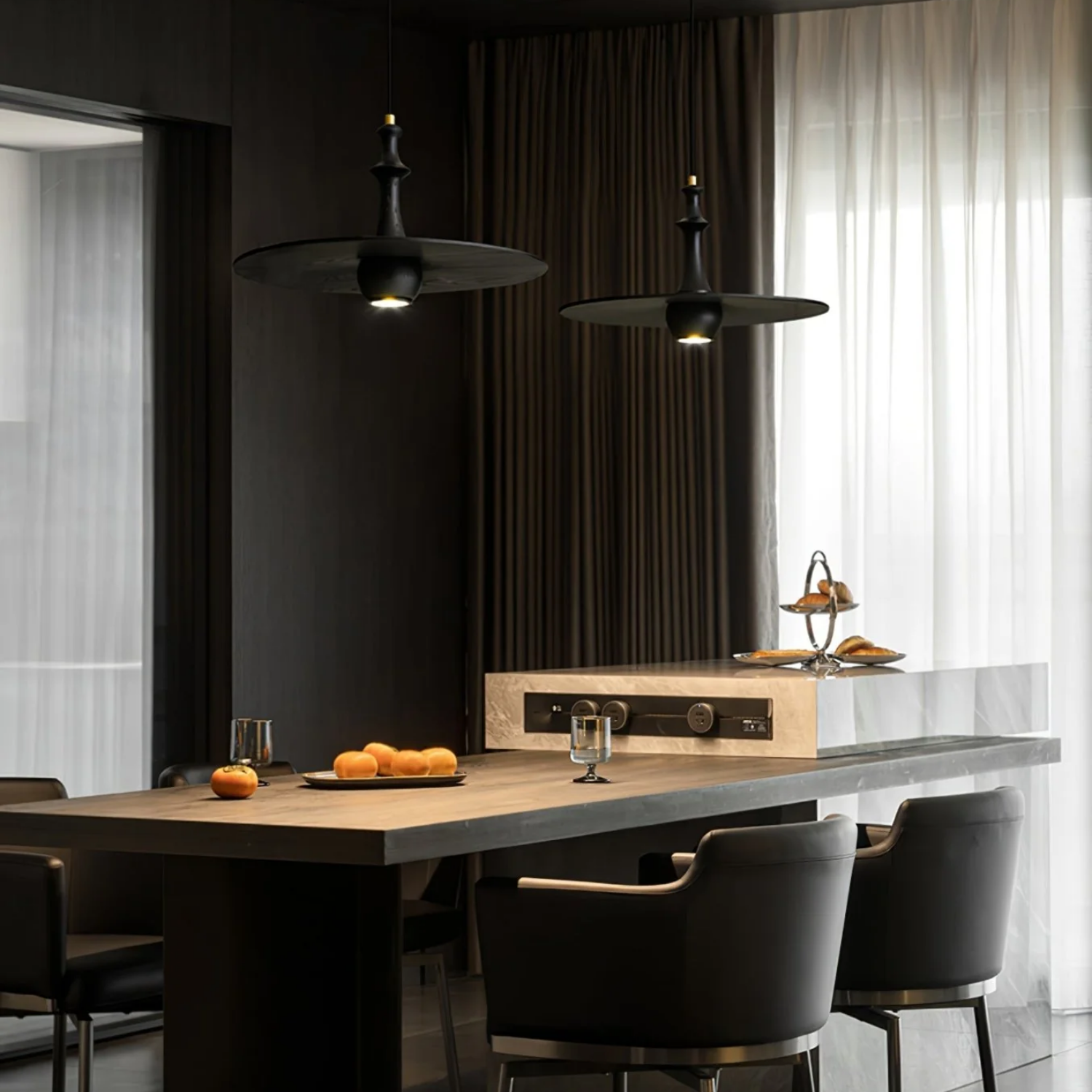 Spindu Houten Hanglamp