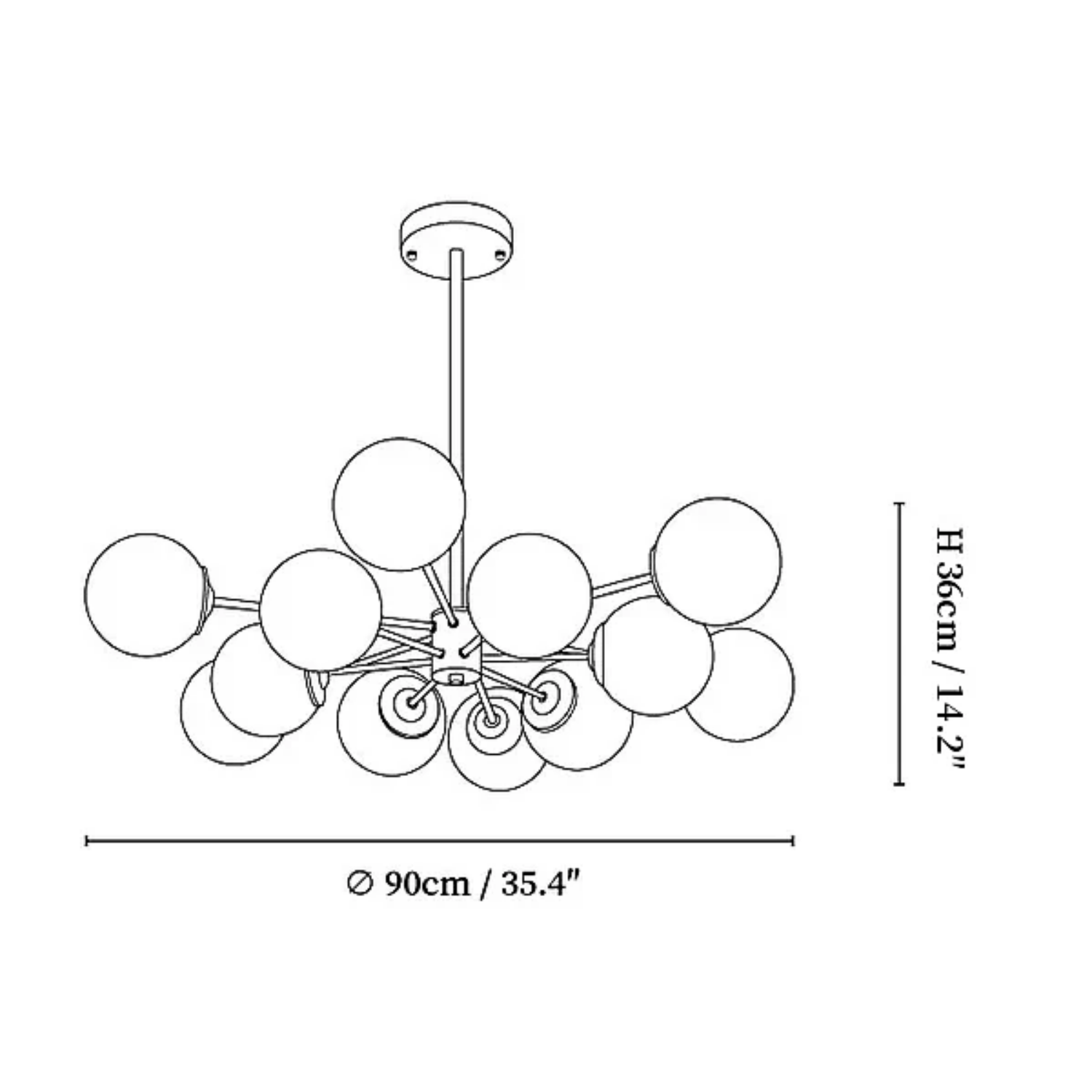 Elensyo Plafondlamp