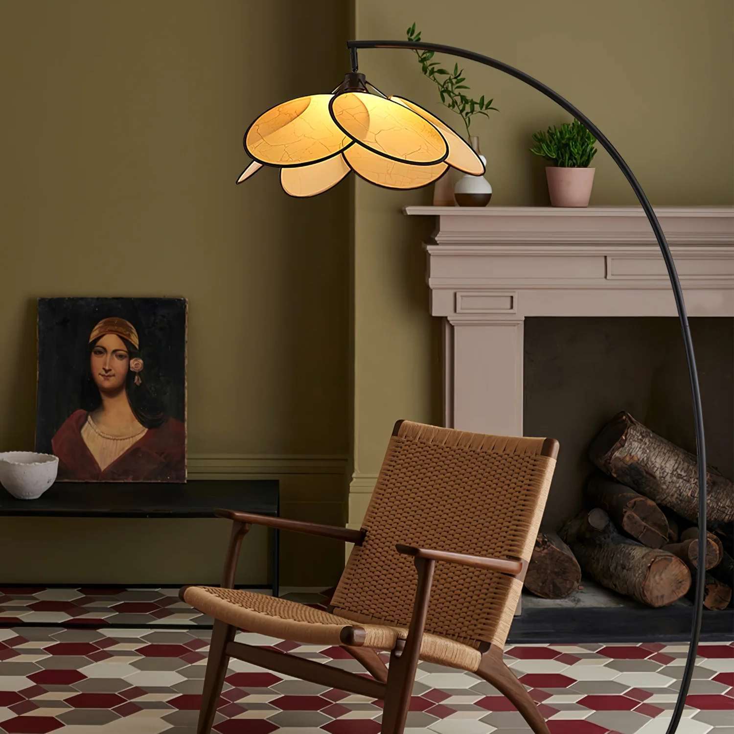 Melzo Flower Vloerlamp