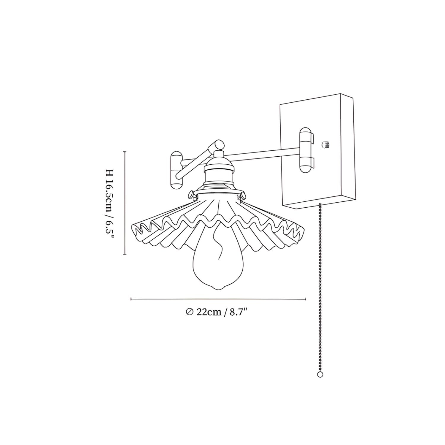 Klimo Wandlamp