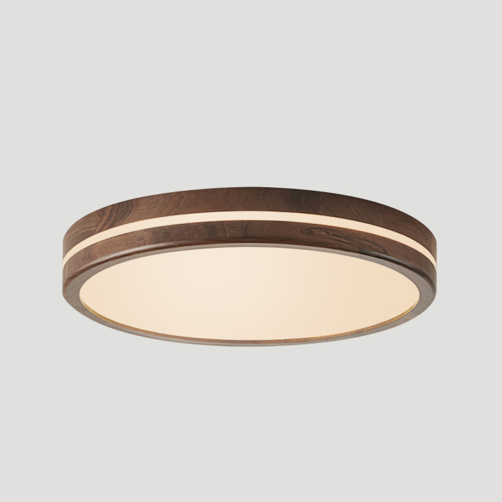 Zoulon Houten Japandi Plafondlamp