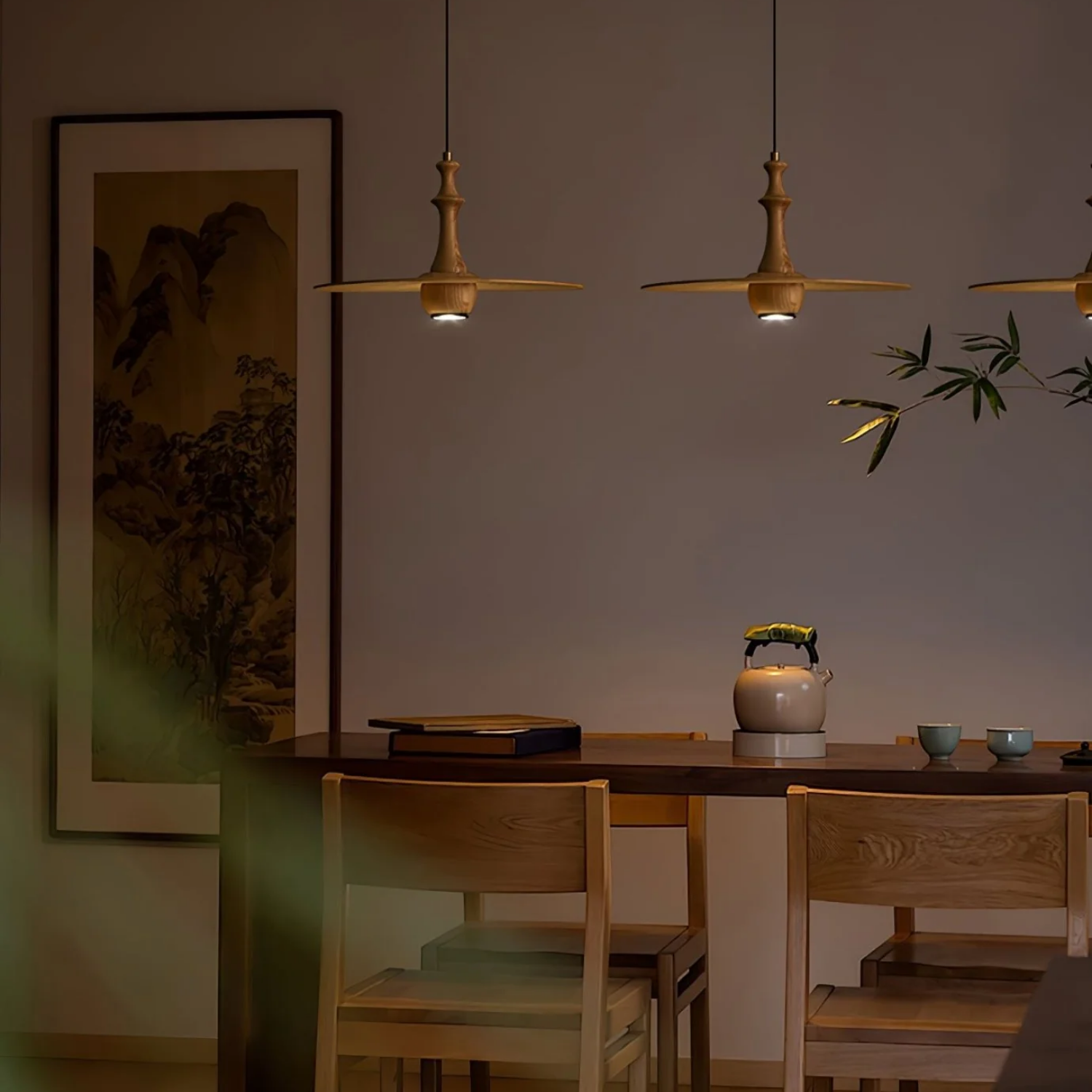 Spindu Houten Hanglamp