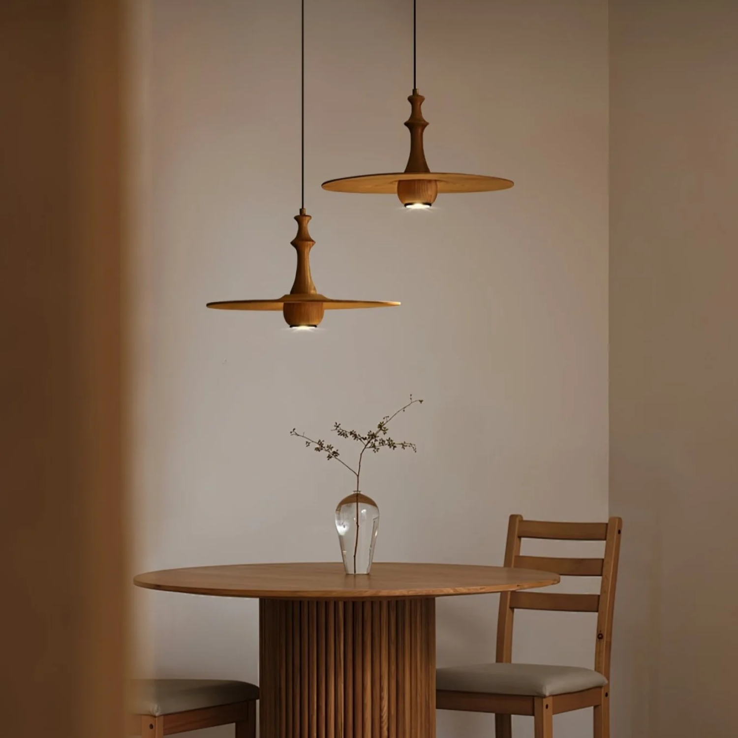 Spindu Houten Hanglamp
