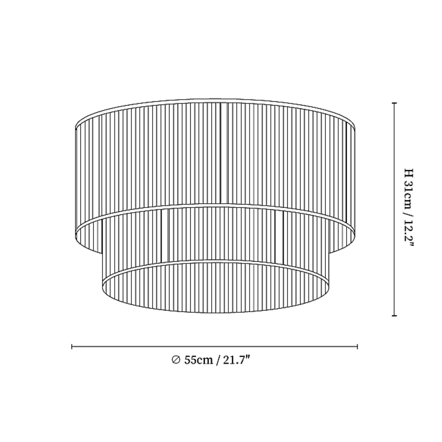 Asere Plafondlamp