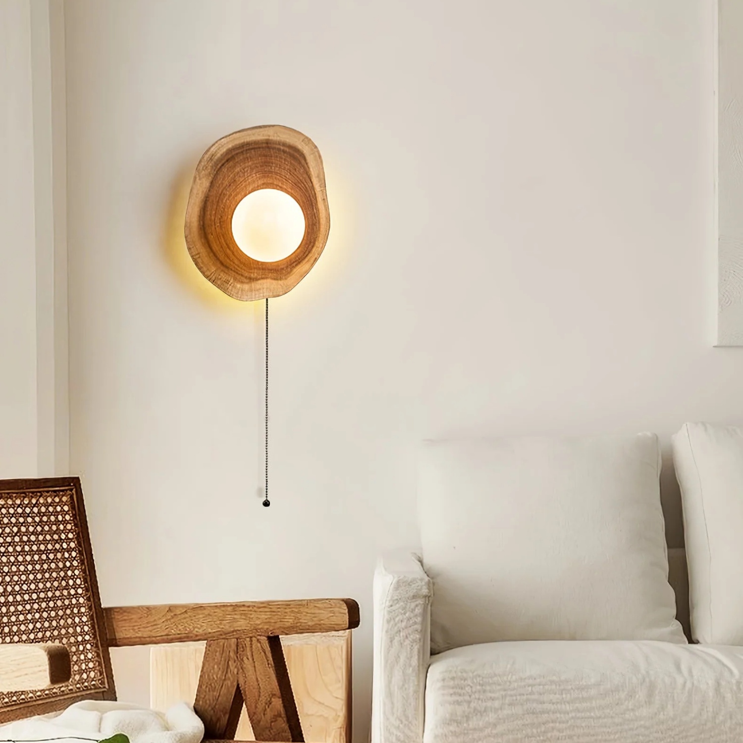Legima Houten Wandlamp