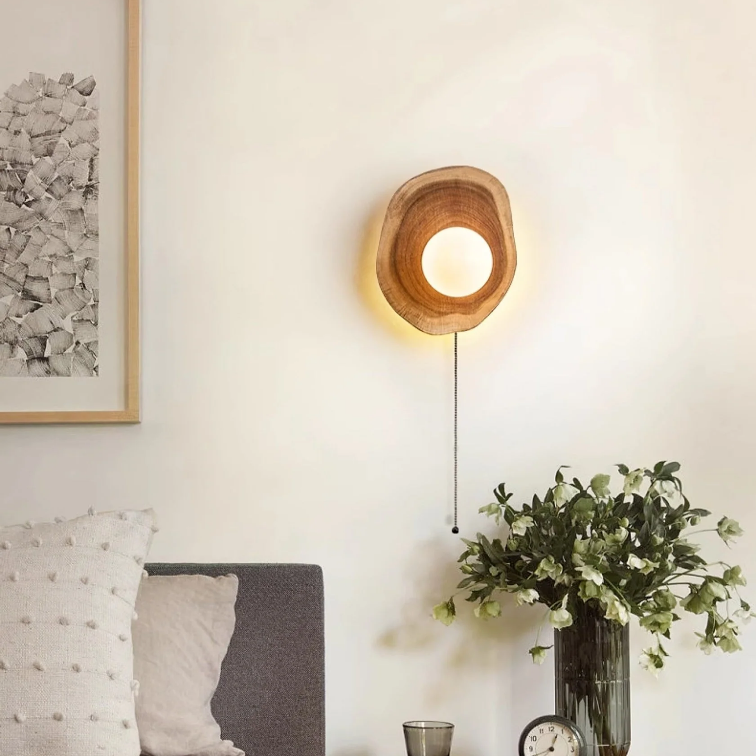 Legima Houten Wandlamp