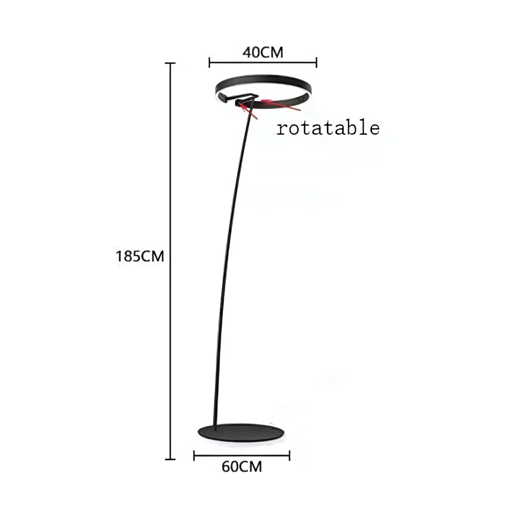 Circlo Booglamp Vloerlamp