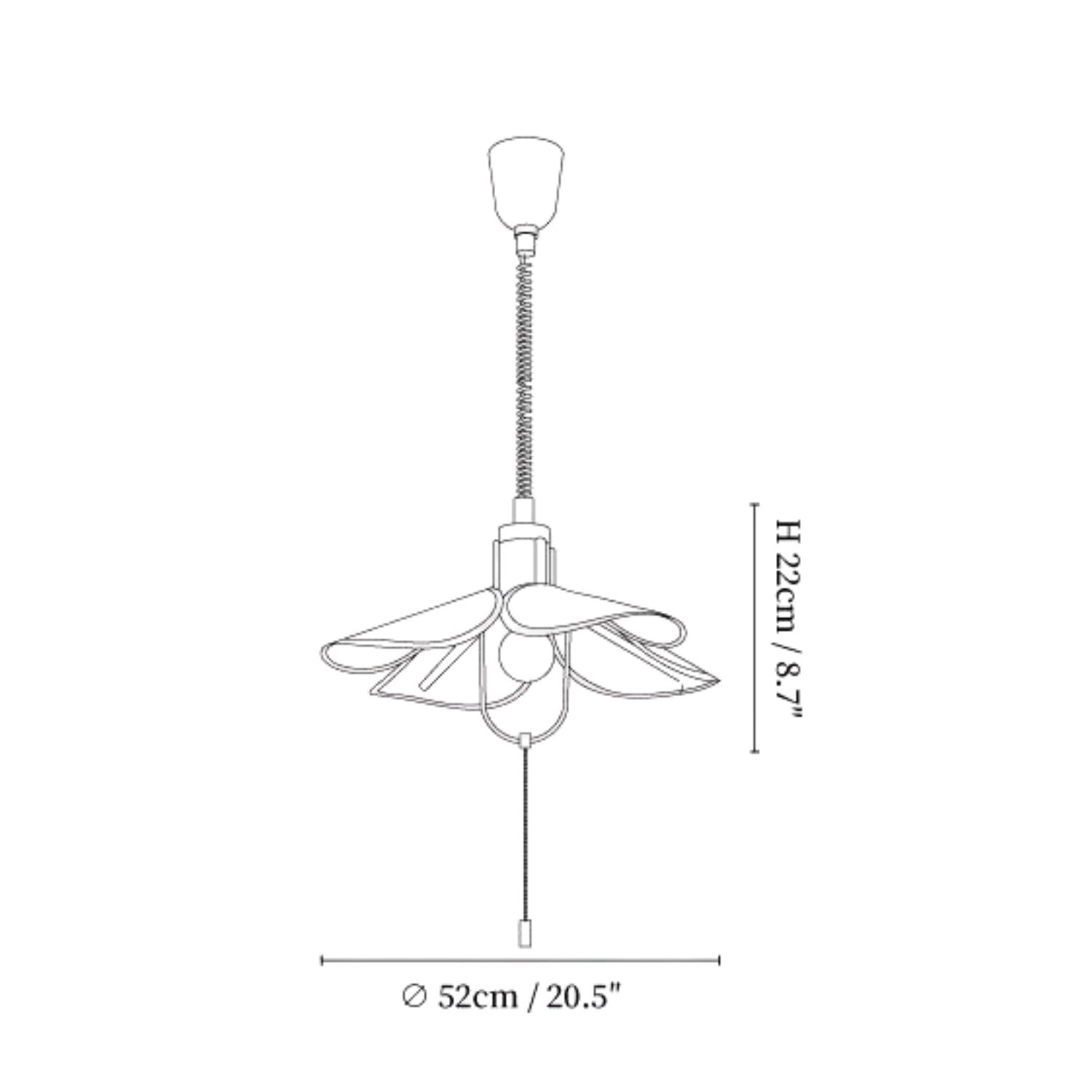 Boloma Flower Hanglamp