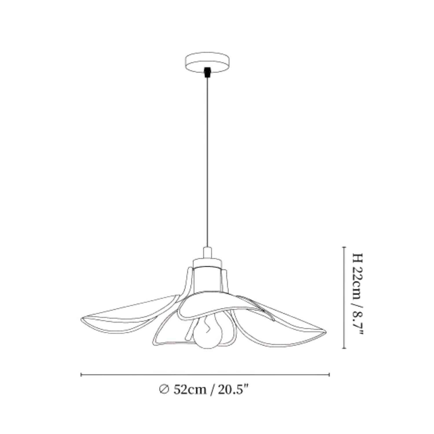 Boloma Flower Hanglamp
