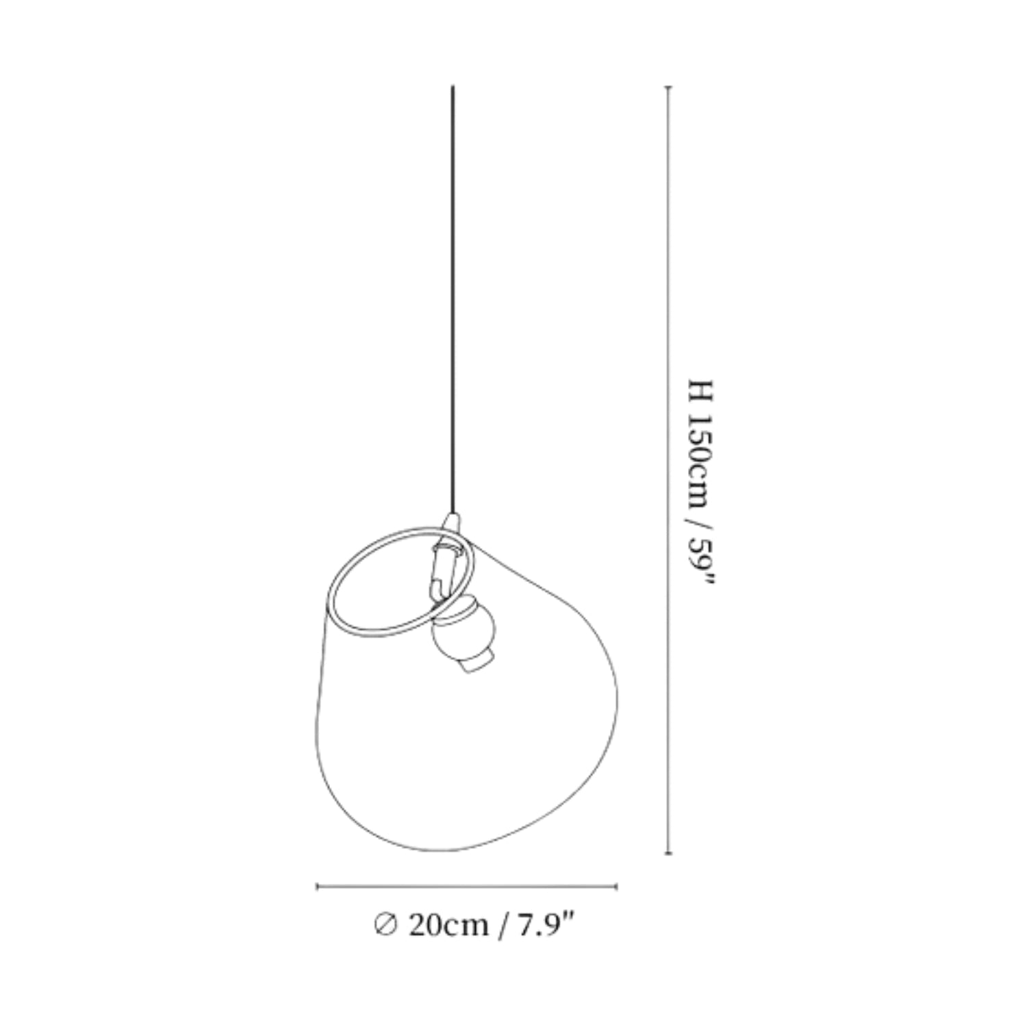 Gripcup Hanglamp