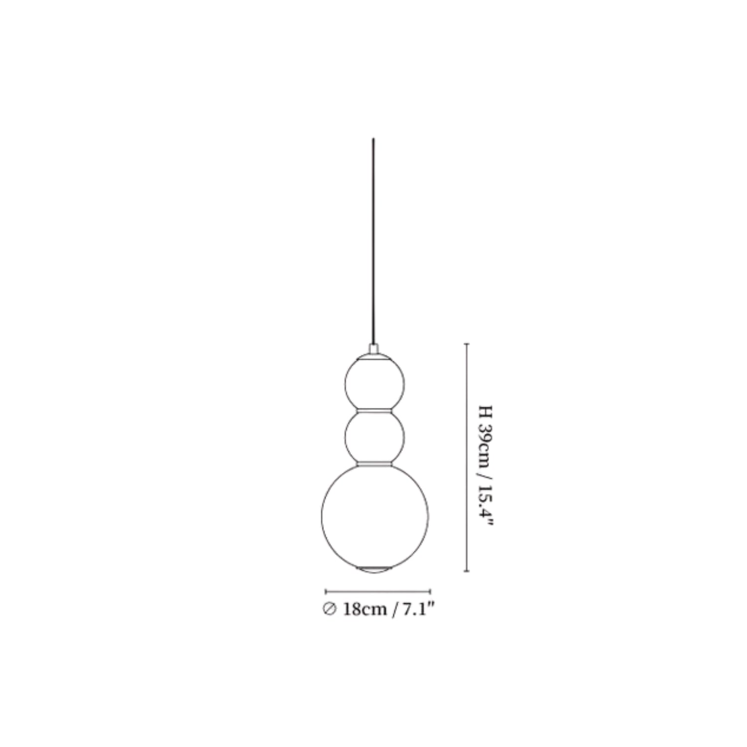 Doblen Hanglamp