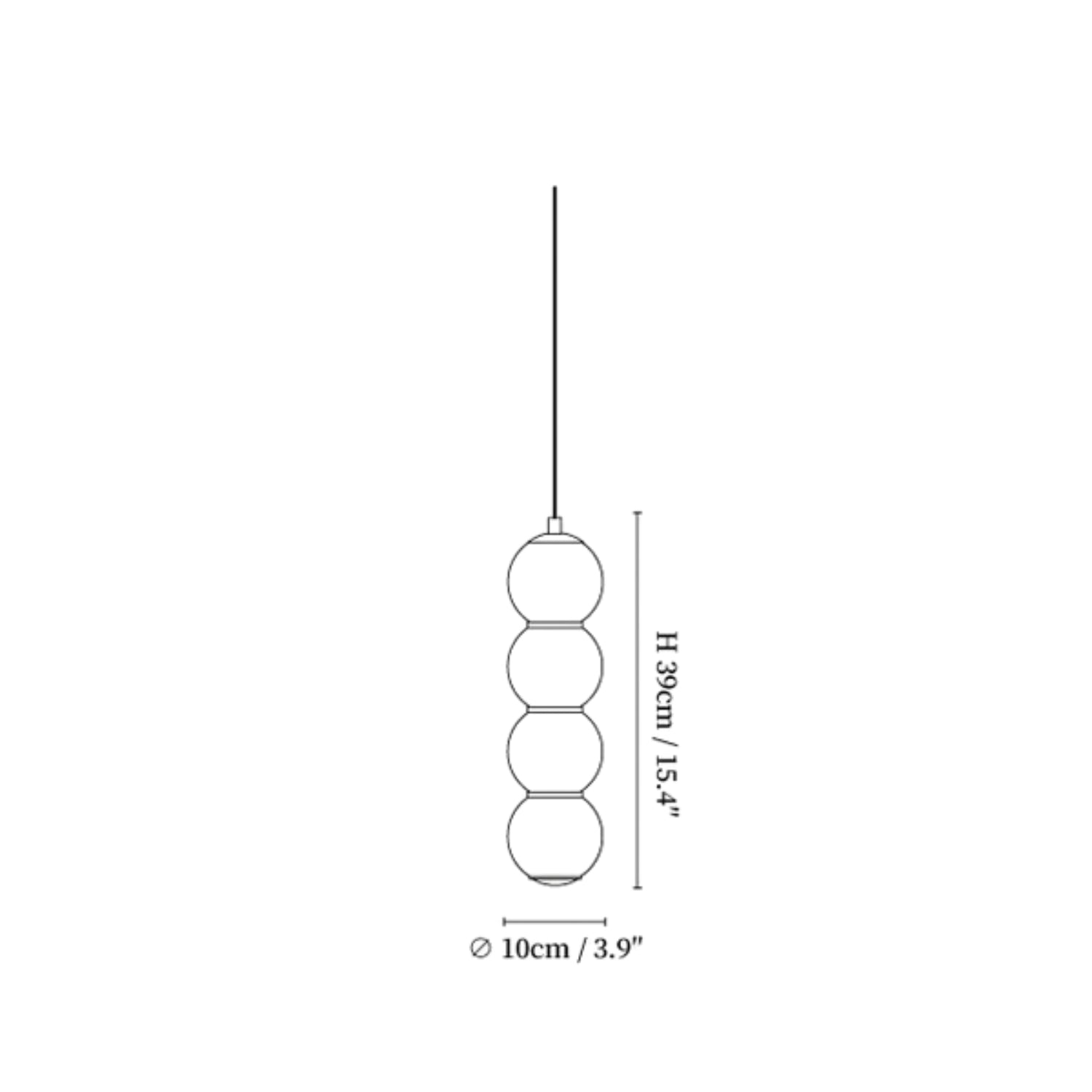 Doblen Hanglamp