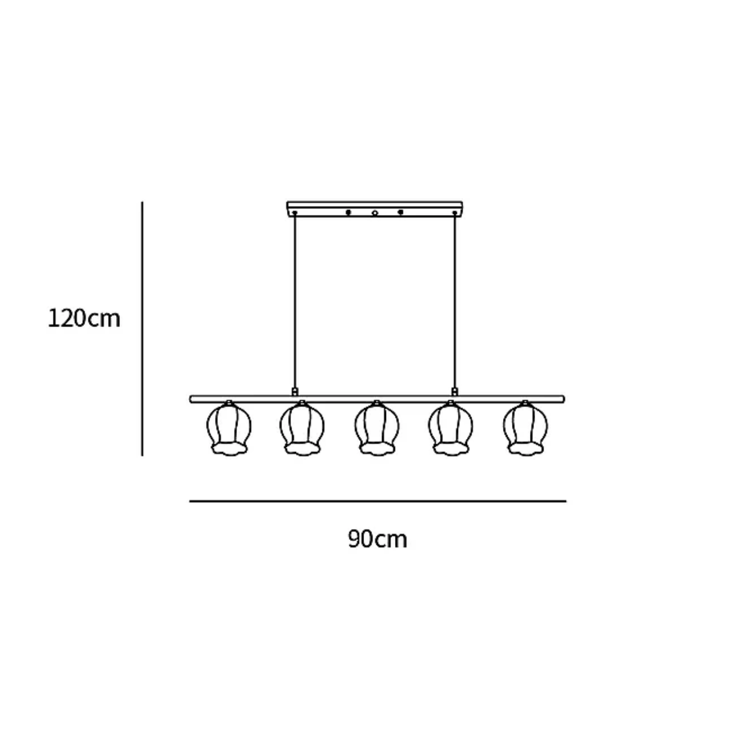 Foralle Lineaire Hanglamp