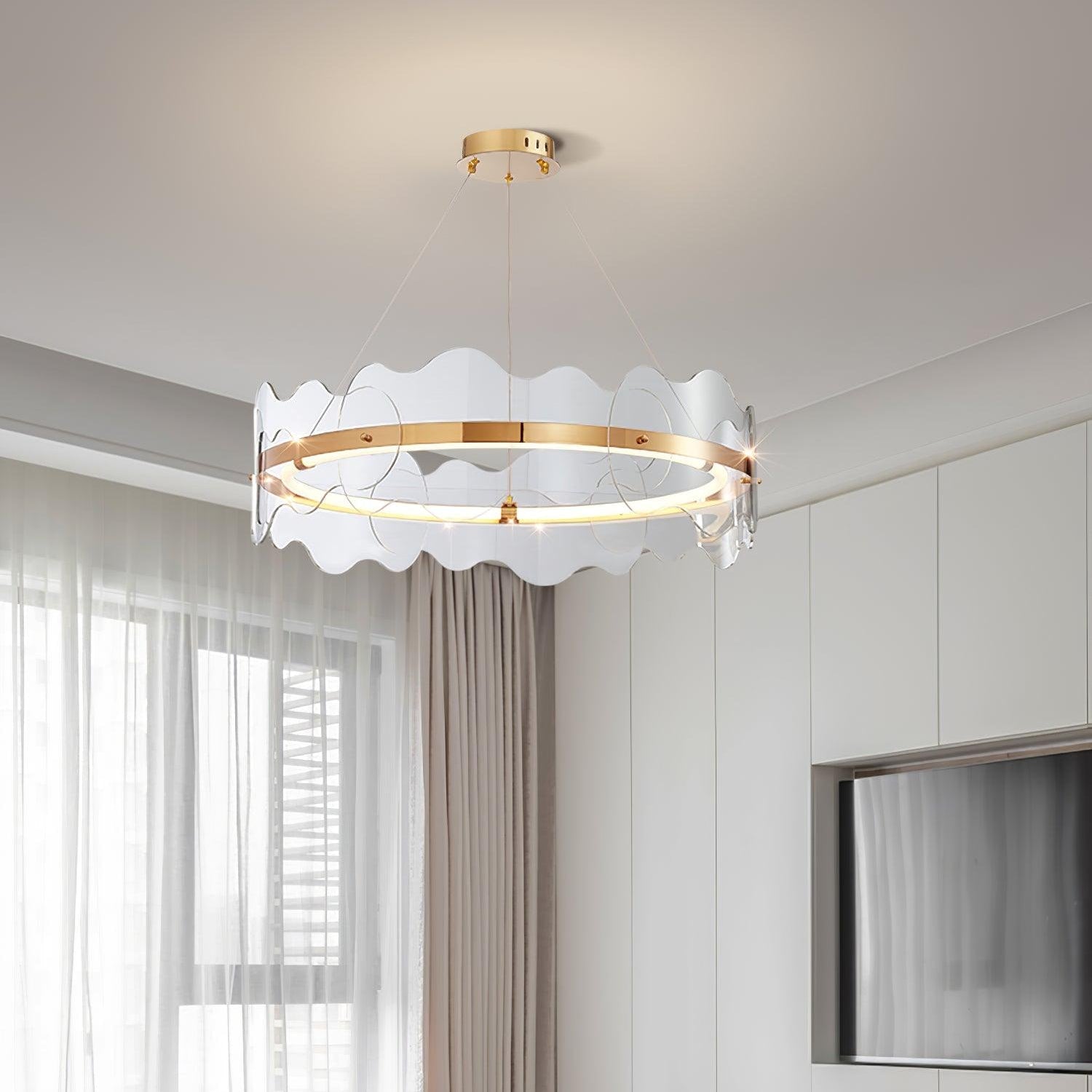 Acrylon Waved Hanglamp