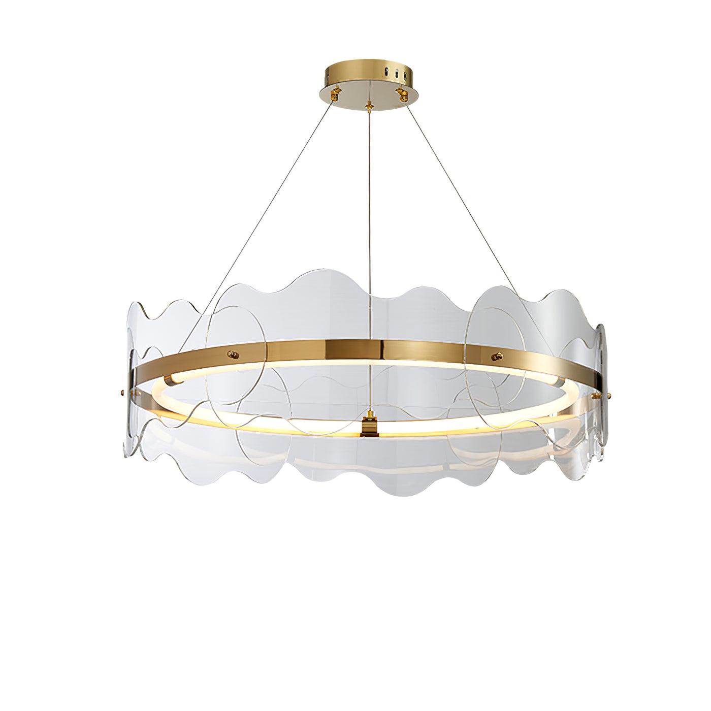 Acrylon Waved Hanglamp