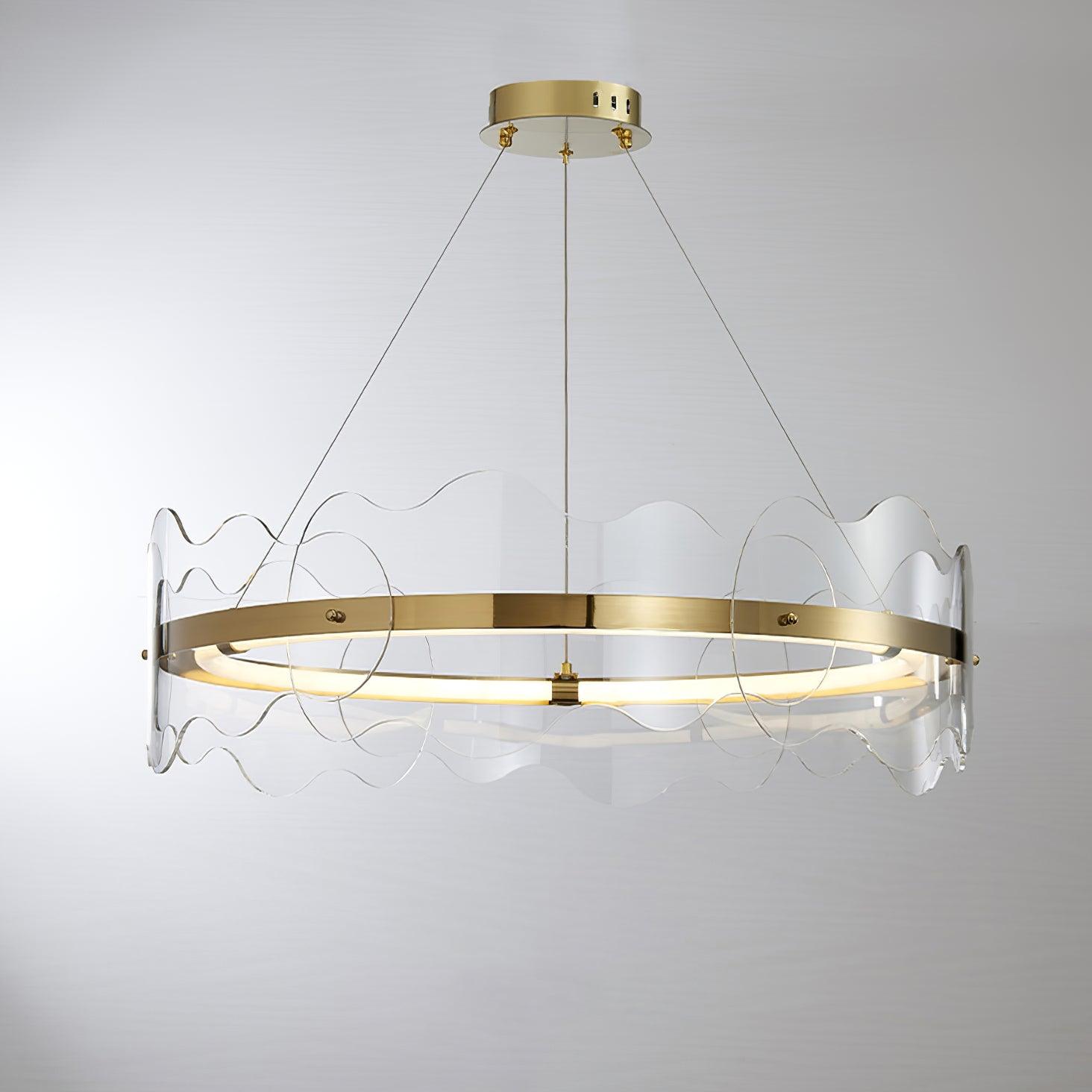 Acrylon Waved Hanglamp