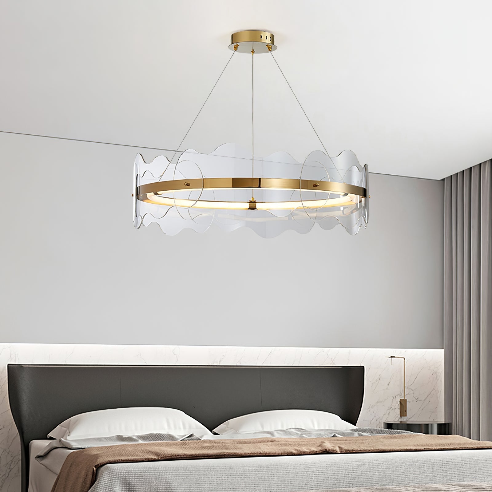 Acrylon Waved Hanglamp