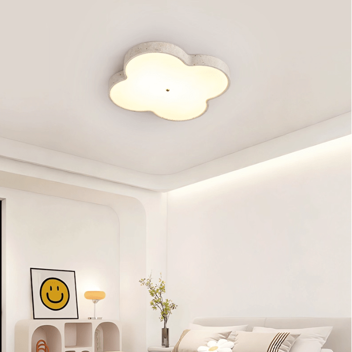 Wolk Design Travertijnen Plafondlamp