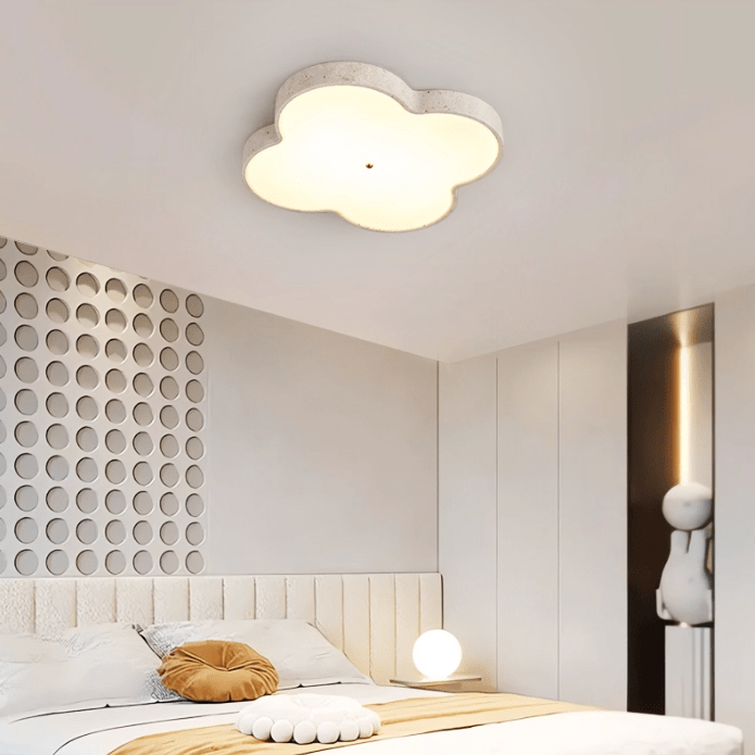 Wolk Design Travertijnen Plafondlamp