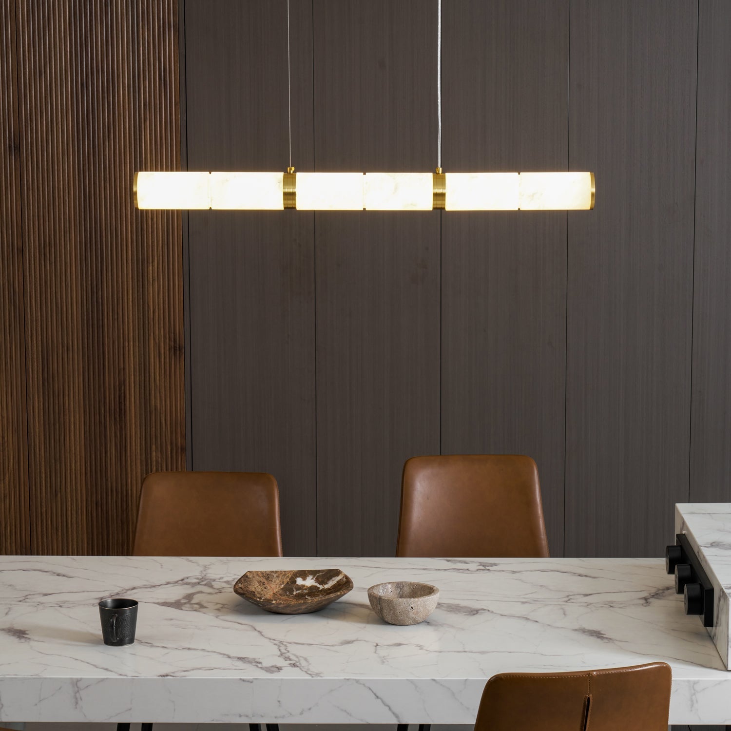 Becoza Albasten Lineaire Hanglamp
