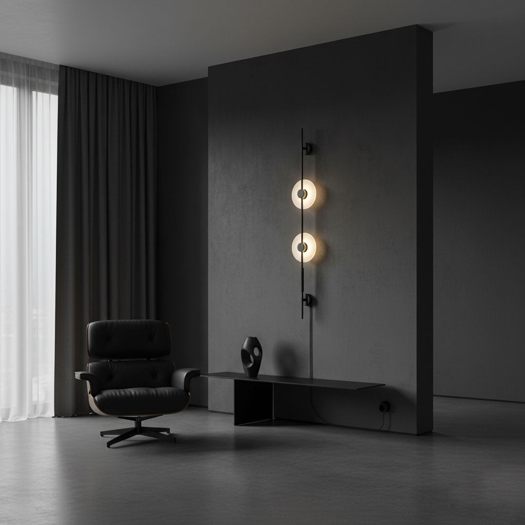 Duelsy Verticale Wandlamp Met Stekker