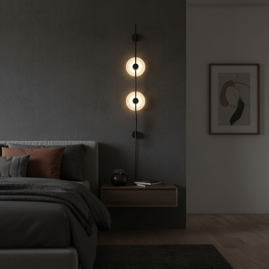 Duelsy Verticale Wandlamp Met Stekker