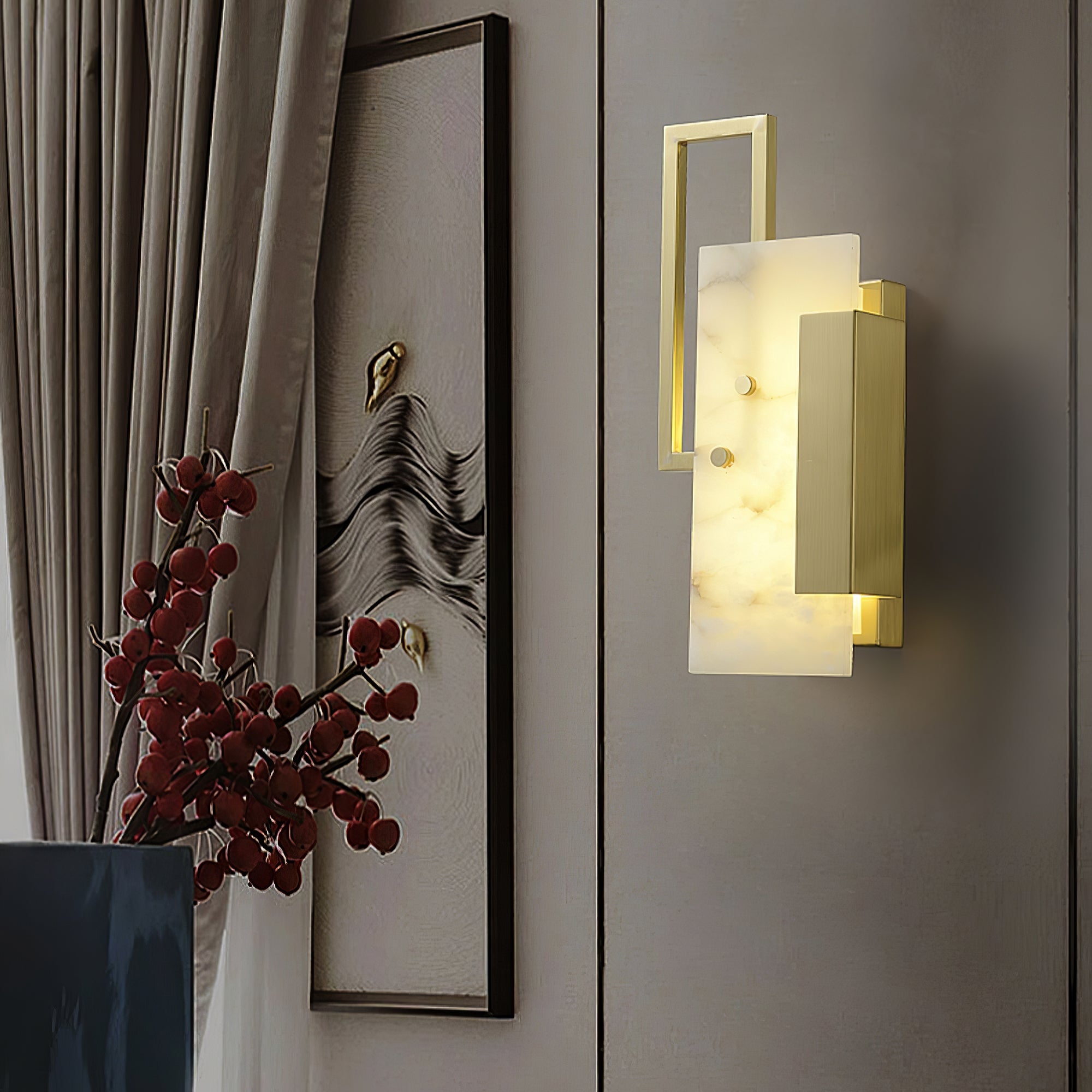 Tomeha Albasten Wandlamp
