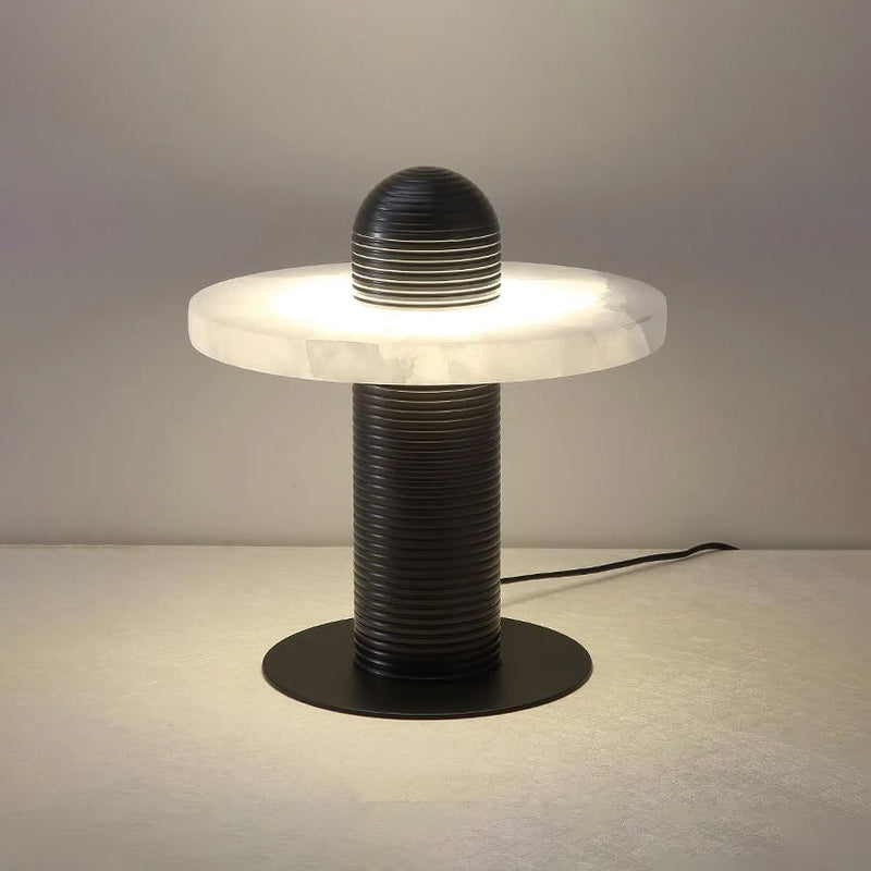 Duo Albasten Disc Tafellamp