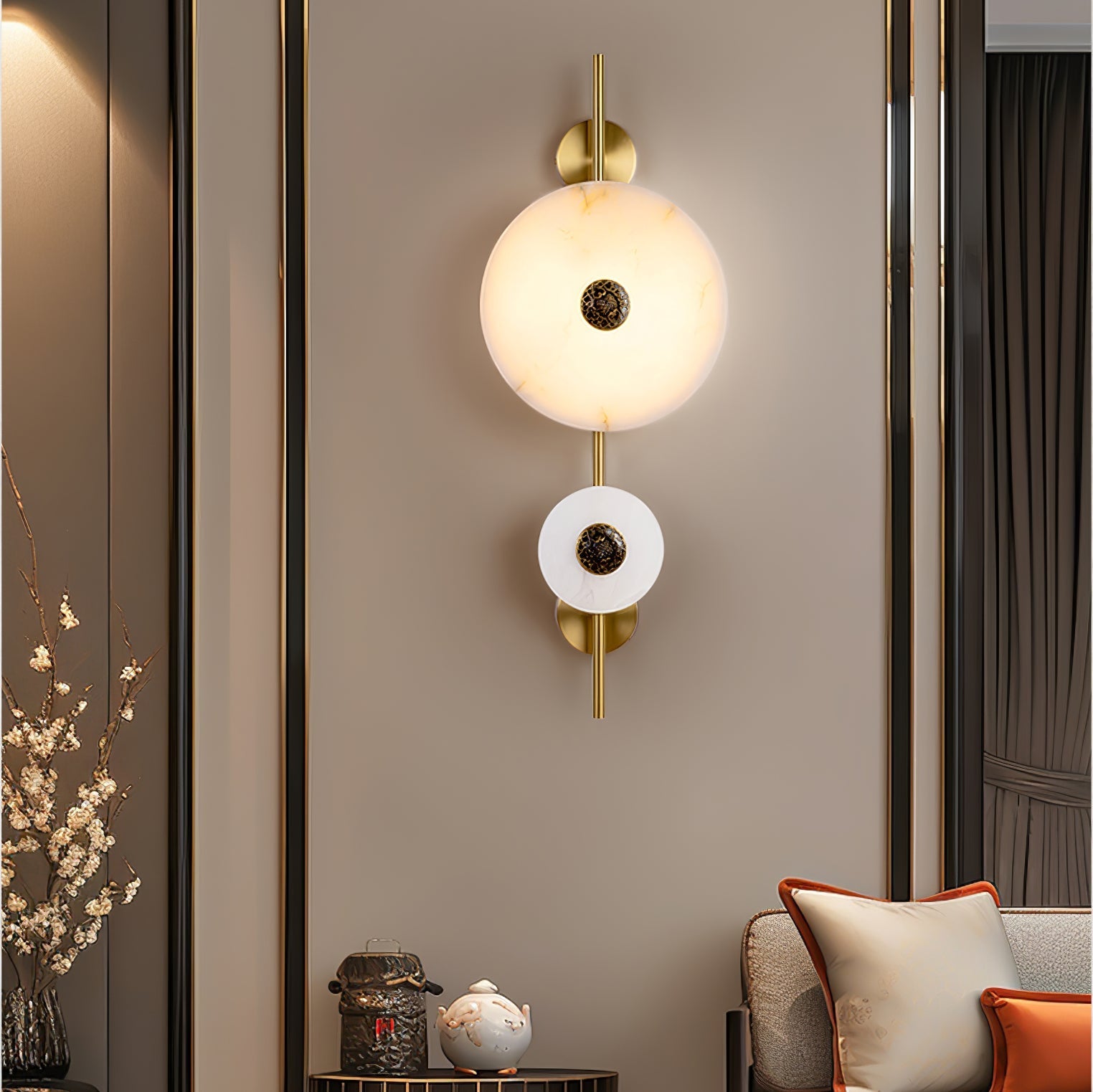 Mesona Albasten Wandlamp