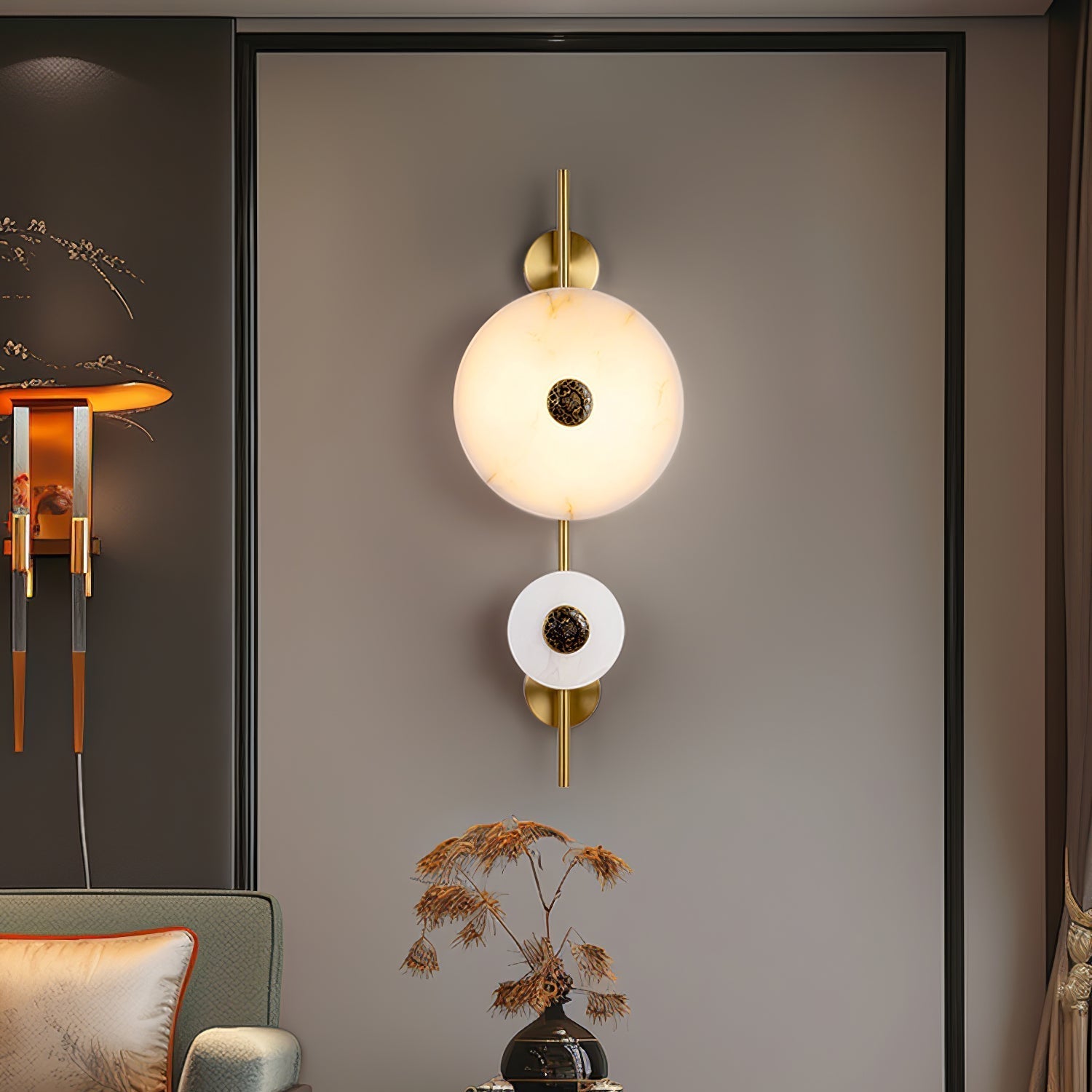 Mesona Albasten Wandlamp