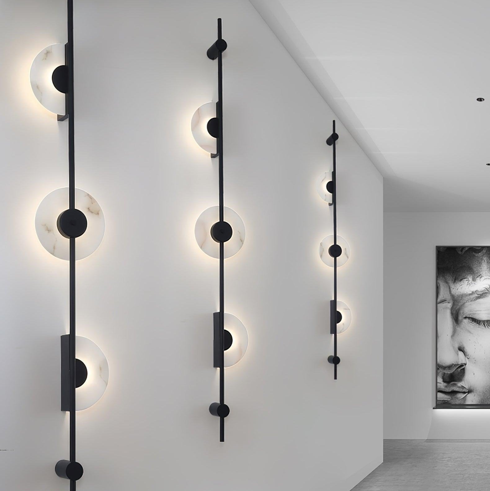 Duelsy Verticale Wandlamp Met Stekker