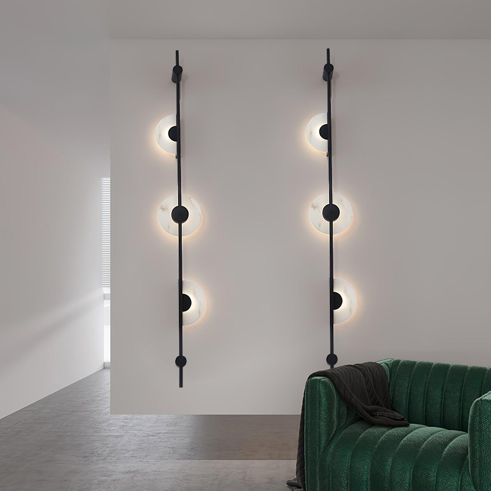 Duelsy Verticale Wandlamp Met Stekker