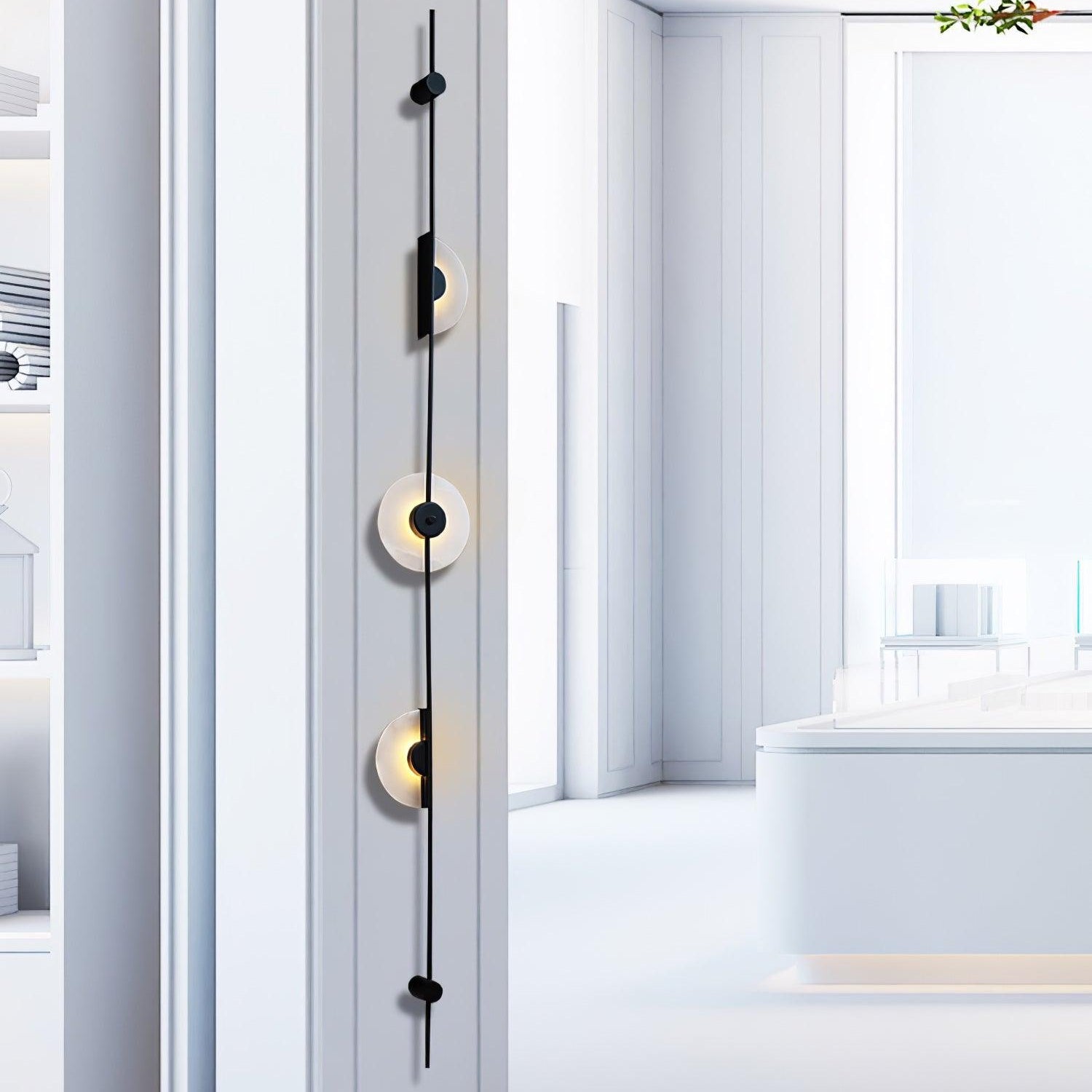 Duelsy Verticale Wandlamp Met Stekker