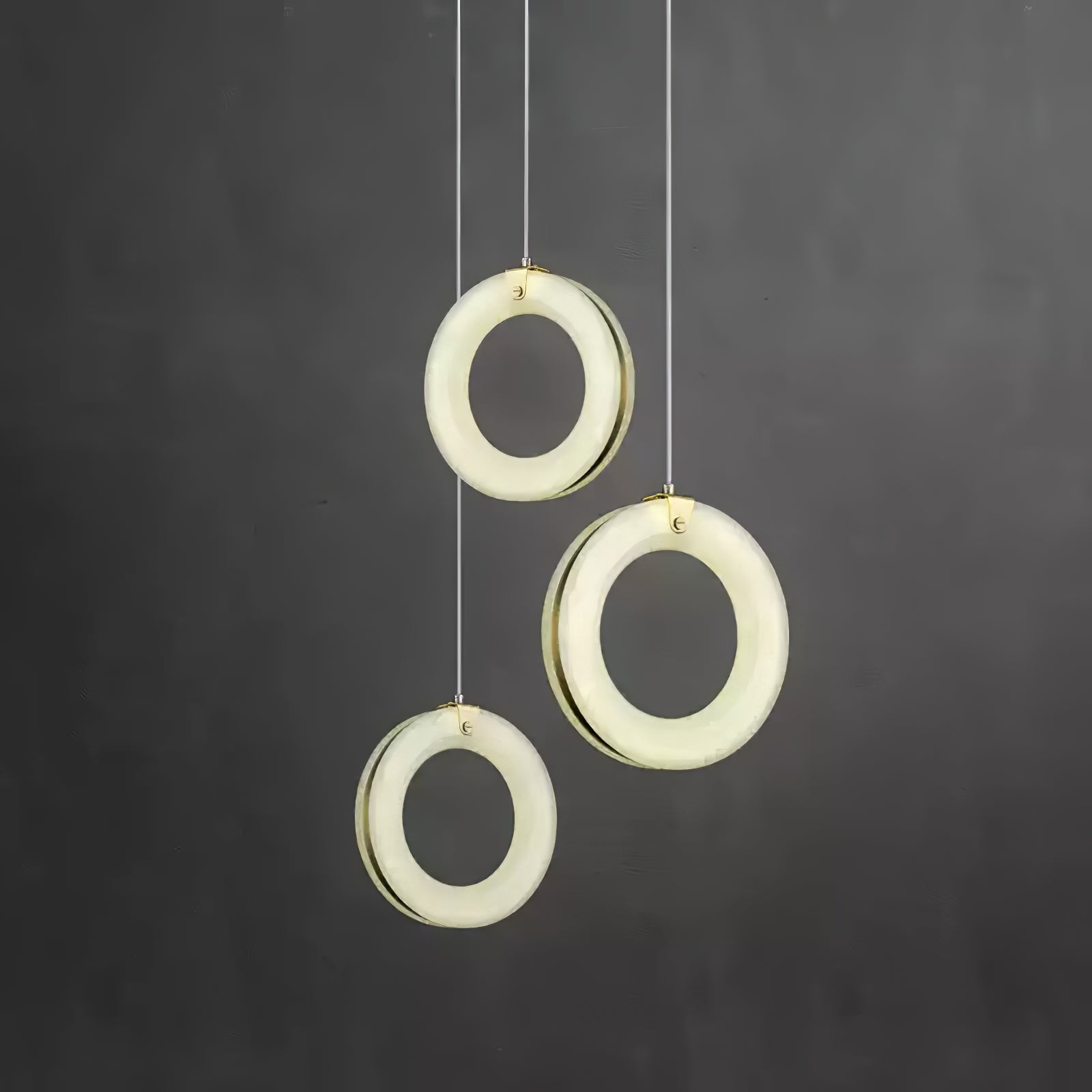 Lenba Albasten Ring Hanglamp