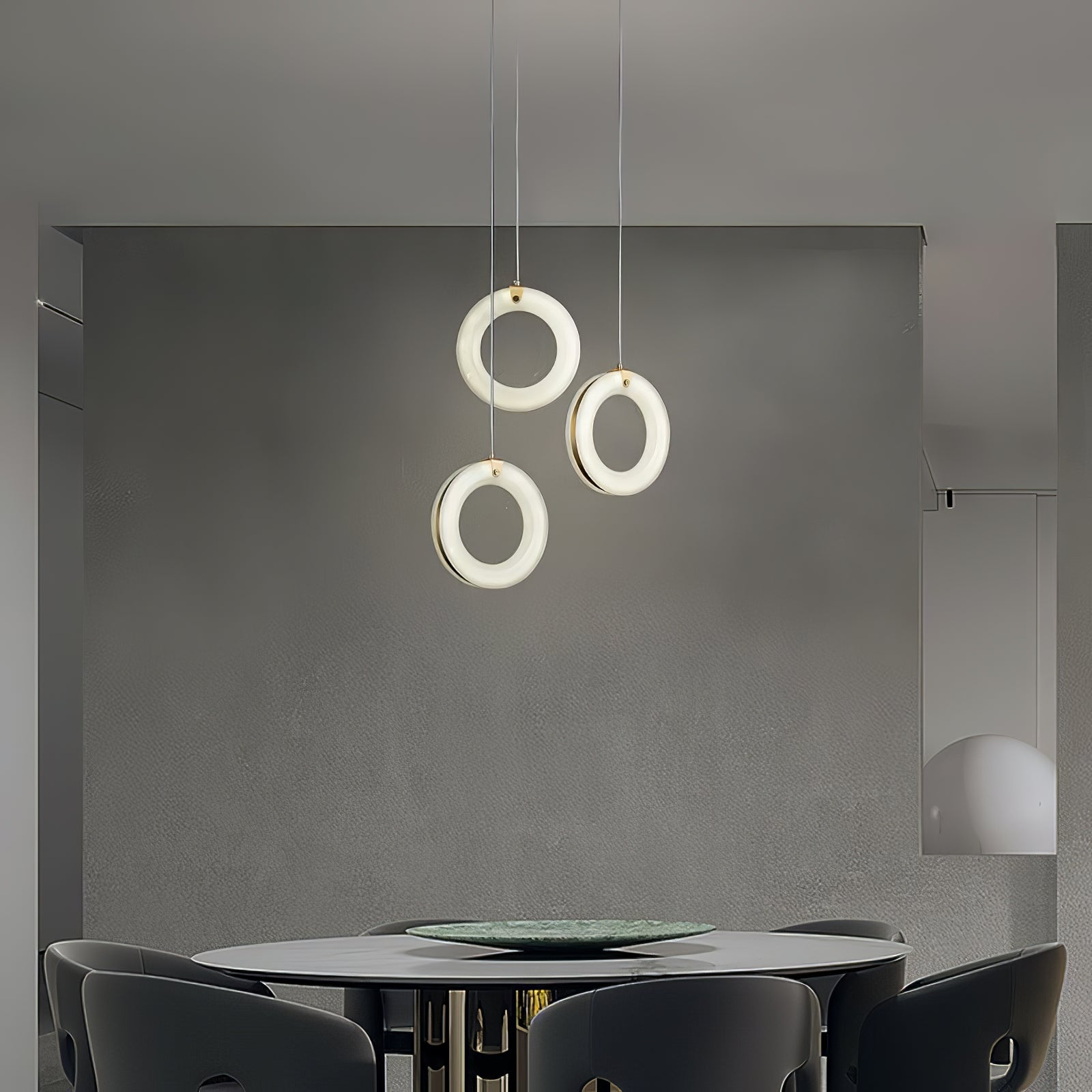 Lenba Albasten Ring Hanglamp