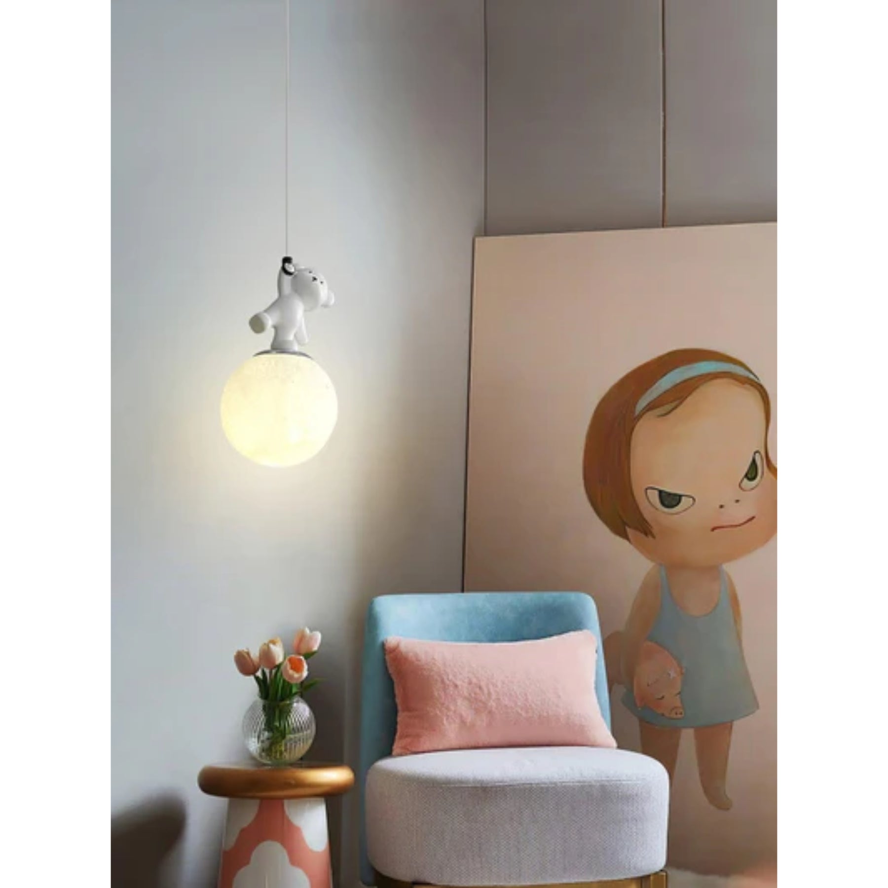 Staande Panda Hanglamp