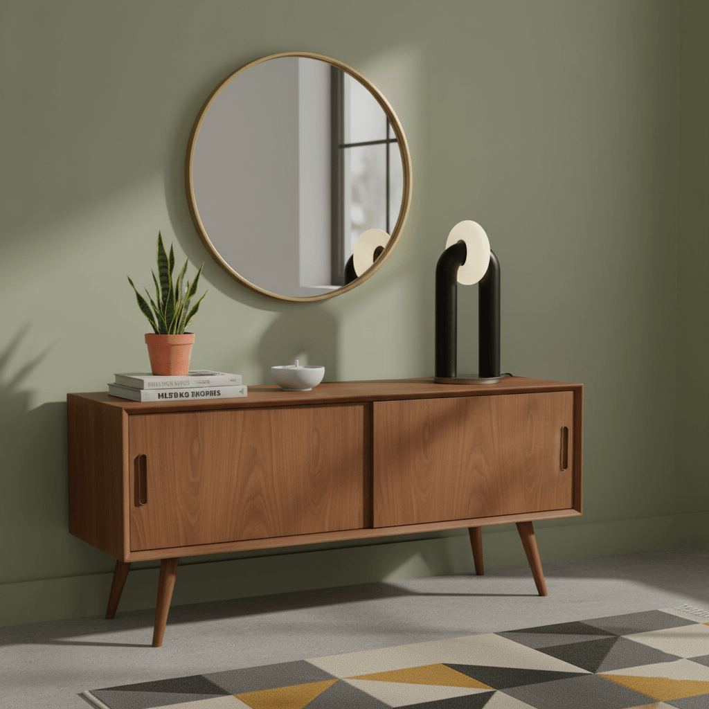 Disc Houten Tafellamp