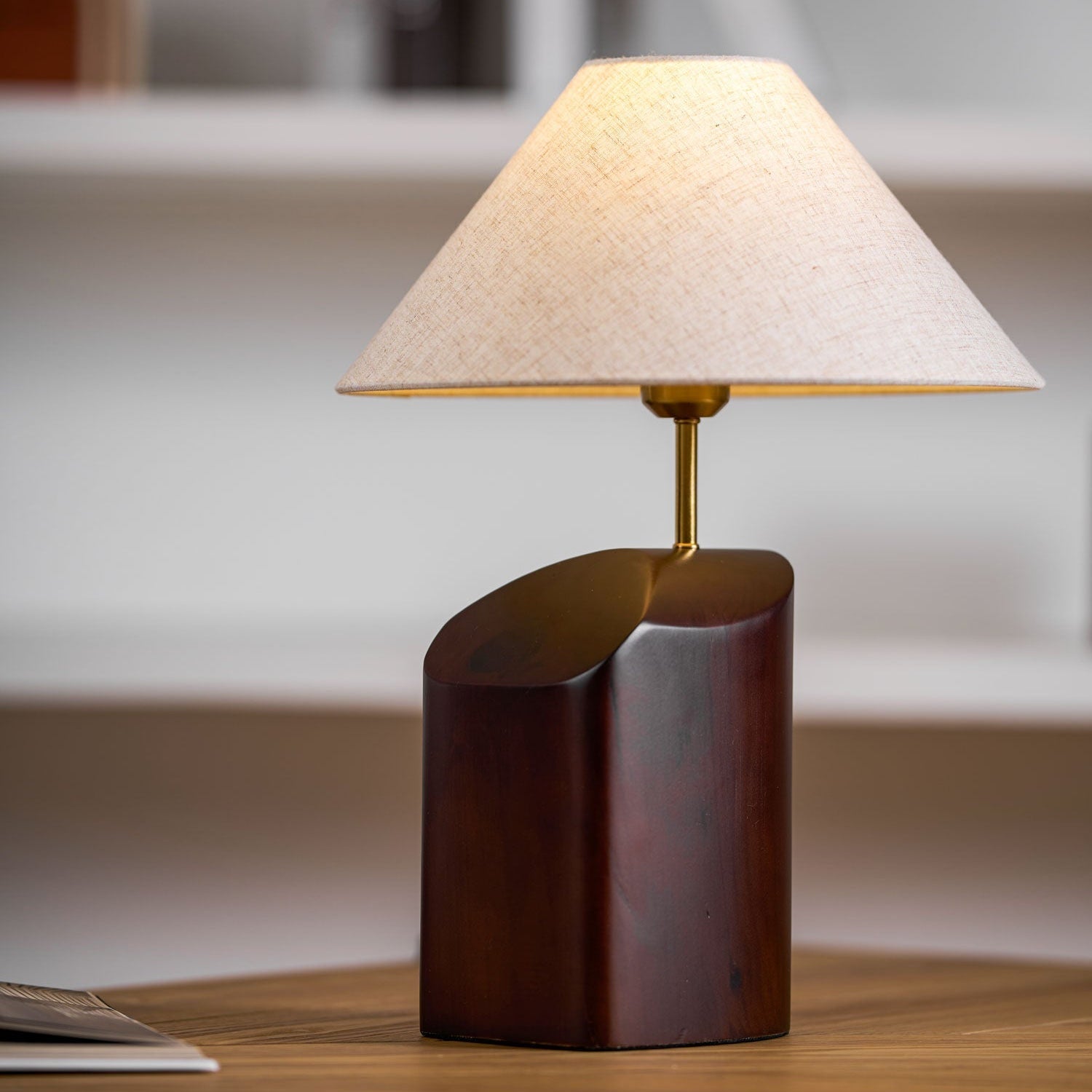 Tellon Houten Tafellamp